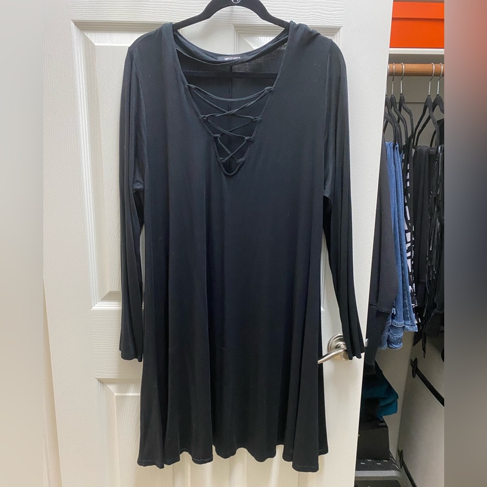 Missguided A Line Little Black Dress
